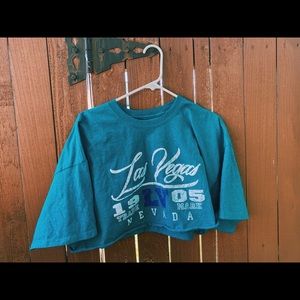 Las Vegas Cropped Tee